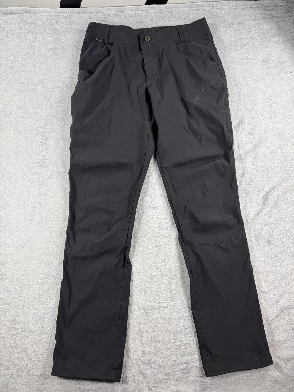 KÜHL Mens 32x32 Black Silencr Hiking Outdoor Pants Stretch Hiking Cargo
